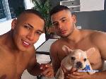 yampierre-hotx-and-nyo-bonilla flirt4free livecam show performer HI!  Welcome to our room