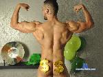 adrian-gomez flirt4free livecam show performer Muscularly, Cock-a-delicious!